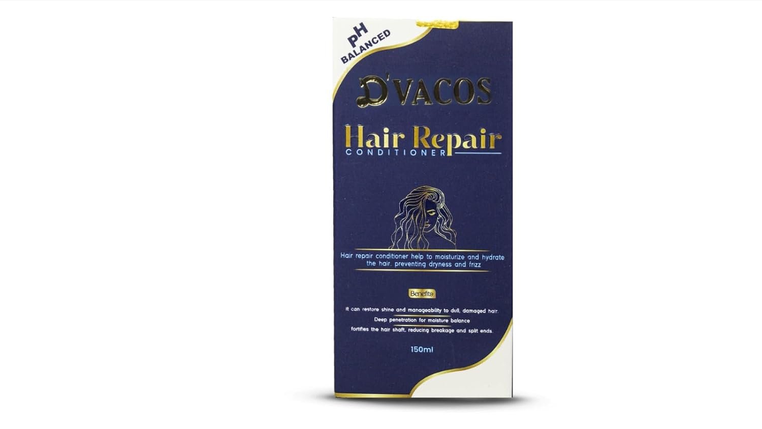 DVACOS Hair Repair Conditioner, Restore Shine and Manageability, Softens, Reduces Breakage, 150ml