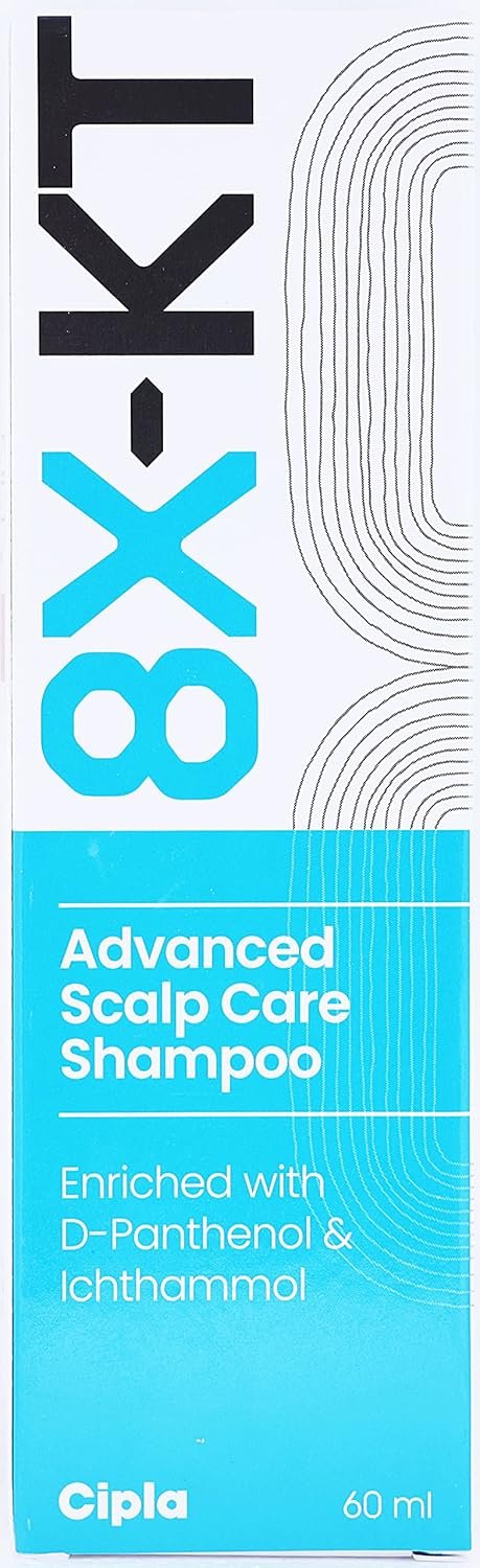 8X-KT - Bottle of 60ml Shampoo