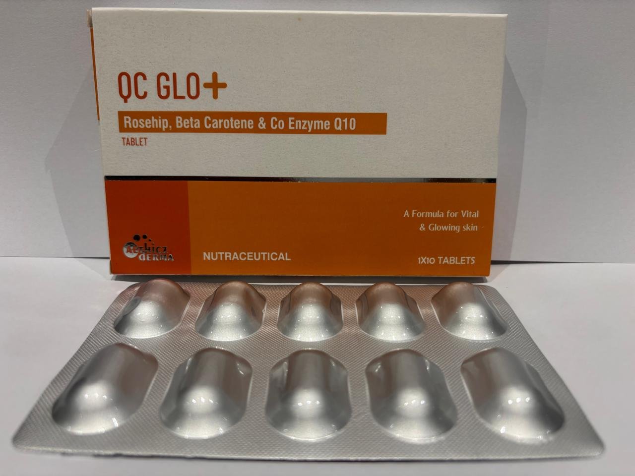 TAB QC GLO ( 1 Strip )