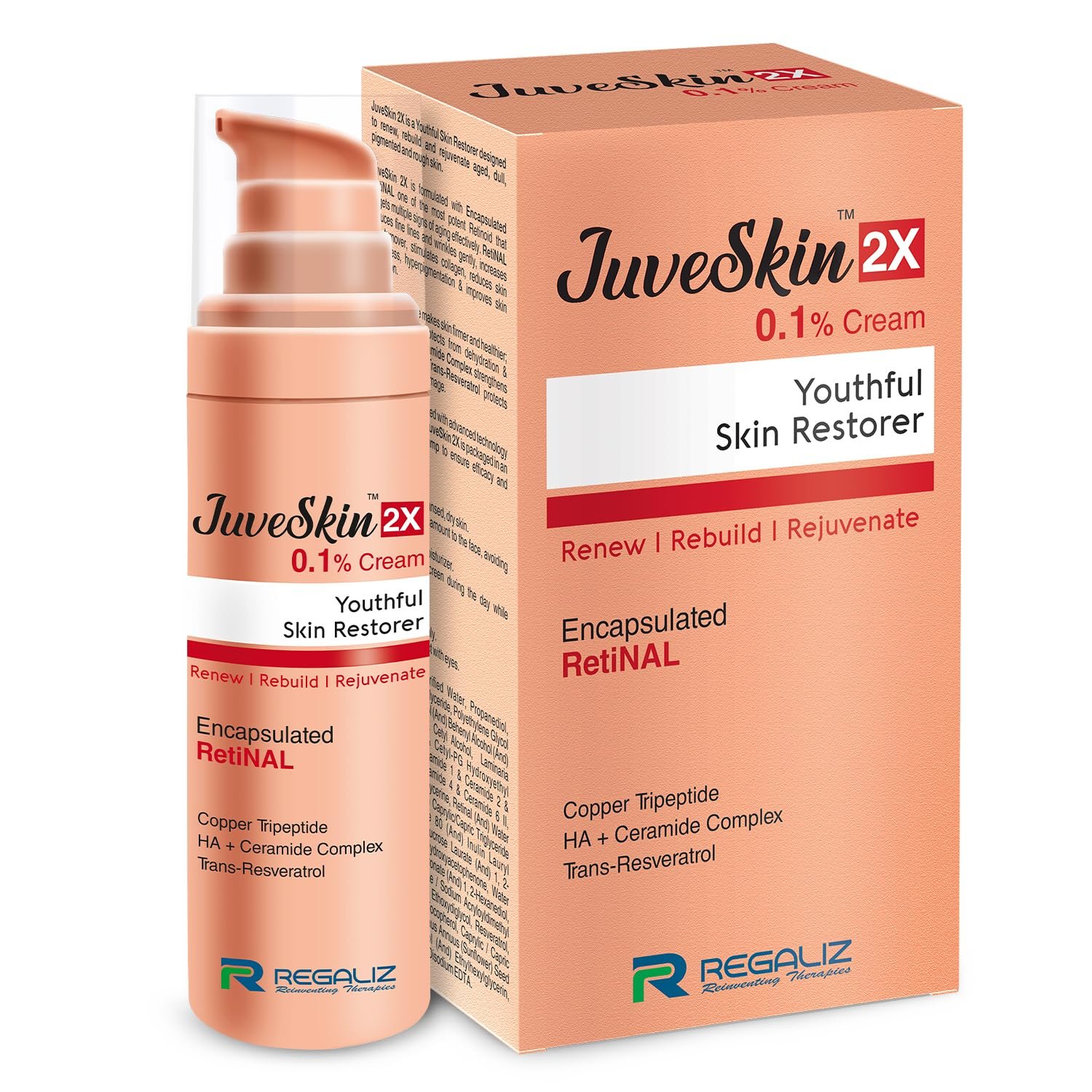 JuveSkin 2X 0.1% Retinal Night Cream