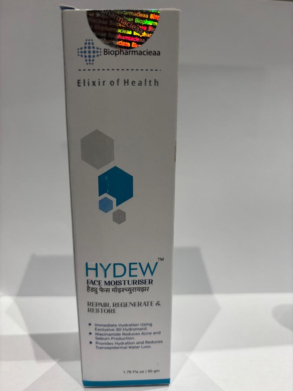 HYDEW face Mosturiser